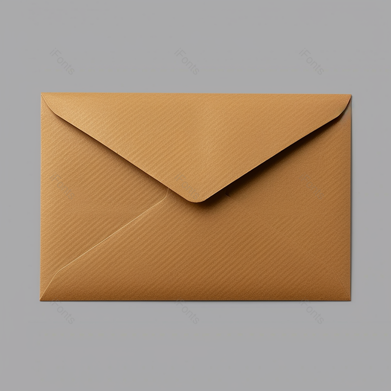 牛皮纸信封在白色背景模板模型,高清,摄影图,摄影图片,图片大全,摄影图免费下载